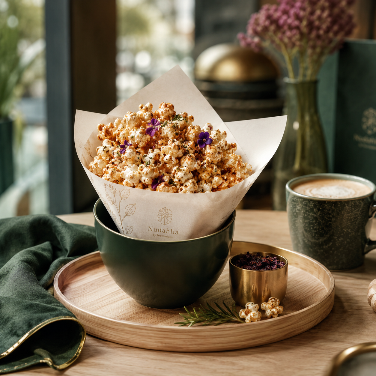 Nudahlia Herbed Popcorn